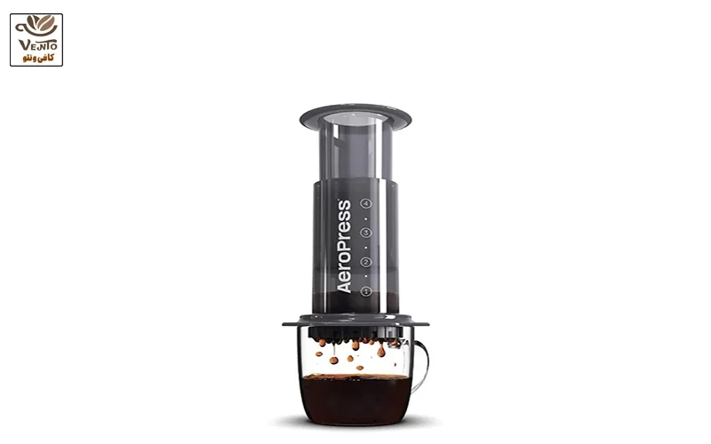 تناسب قهوه و آب در آئرورپرس، aeropress