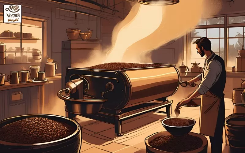 roast برشته کردن قهوه و انواع آن